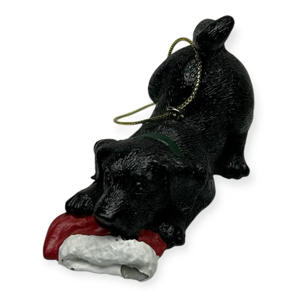 Vintage Dog Christmas‎ Ornament Lot - Includes Bass Pro Ornament
